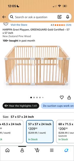 57x57x24 playpen
