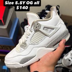 Jordan 4 White Oreo 