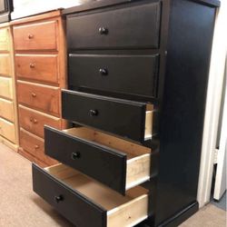 PINEWOOD USA 100% PINEWOOD USA 5 DRAWERS