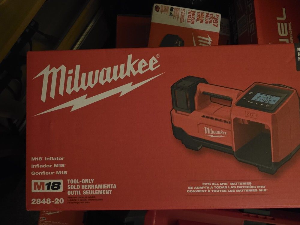 Milwaukee M18 Inflator Tool Only Pick Up Concord 