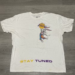 Los Angeles Lakers Bugs Bunny White Shirt