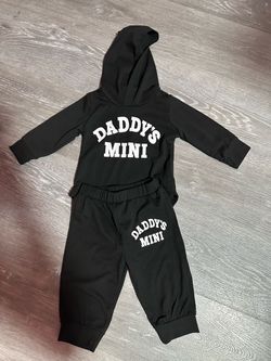 Baby Boy “Daddy’s Mini” Size 6-9months
