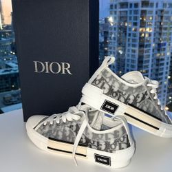New Dior White B23 Low Shoes