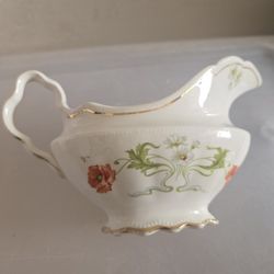 Vintage Porcelain Homer Limoges Gravy Boat 
