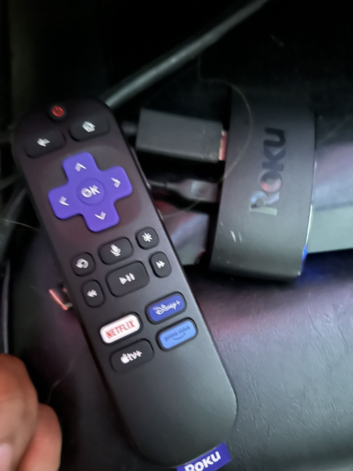 45 Inch With Roku Player And Remote