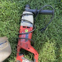 Milwaukee Hammer Drill & Rigid Snake Machine 