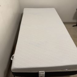 New Twin Size Mattress and Frame
