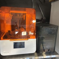 Resin 3D Printer (Form 3B Resin Printer, Form Wash, Was Station & Form Cure)