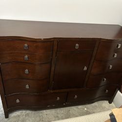 Sturdy Wooden Dresser
