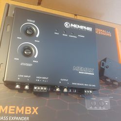 MEMPHIS DIGITAL BASS EXPANDER  ( BRAND NEW PRICE IS LOWEST INSTALL NOT AVAILABLE )