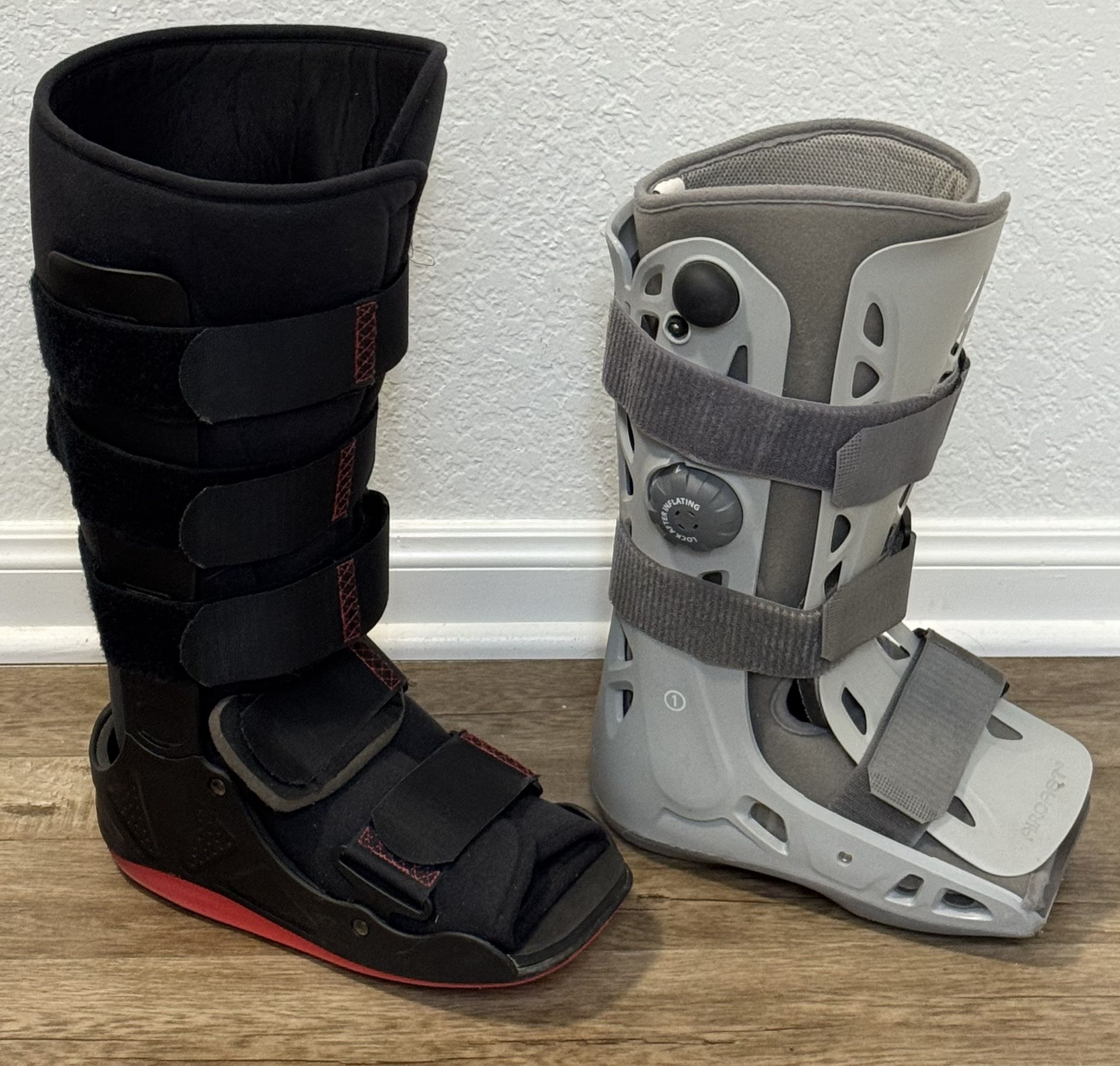 🏥 Ankle Boots for Injury and Recovery, One Left Foot, One Right Foot (new)
