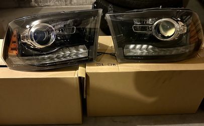 2014 Ram 1500 Factory OEM Headlights