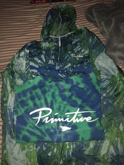 Primitive windbreaker and t-shirt
