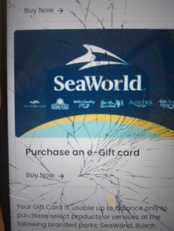 SeaWorld Ticket
