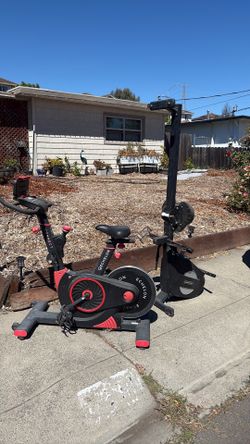 Exercise bike / rowing machine