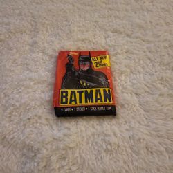 1989 Topps Batman 2nd Series Movie Trading Photo Cards Wax Pack