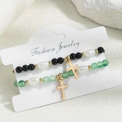 🌸 Handcrafted Healing Crystal Bracelet Collection ✨