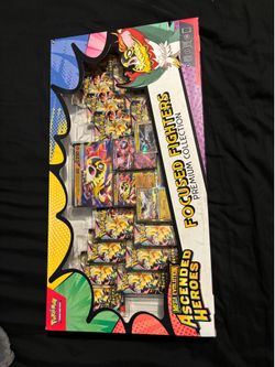 Pokemon ascended heroes focused fighters box