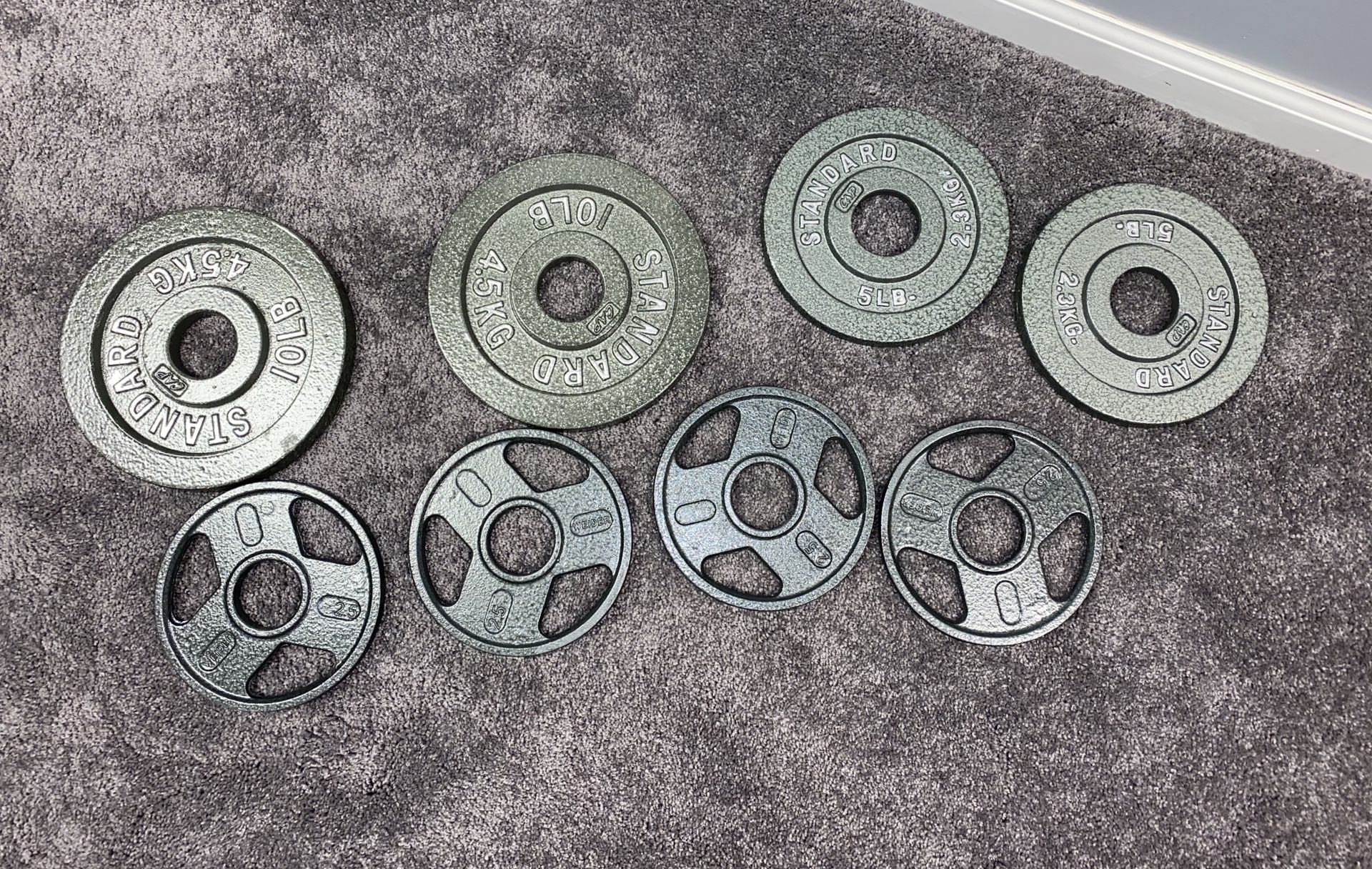 New Olympic 2” Weight Plates 40lbs