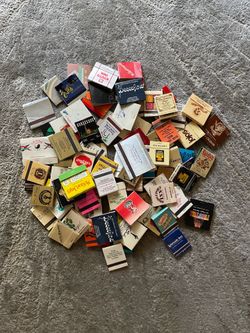 100 Vintage Matchbooks Lot Restaurants Hotels Casinos Advertising