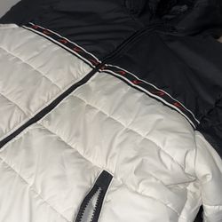 Nike Therma-Fit Puffer Jacket Black/White Size