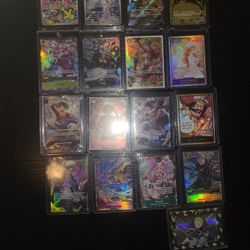 Pokemon And One Piece Tcg Card Lot