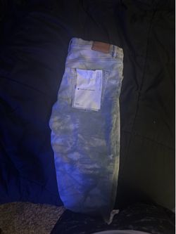 Purple jeans