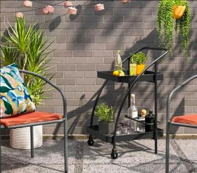 Metal Bar Cart
