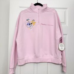 Disneyland 1/4 Zip Pullover Sweatshirt for Women by Stoney Clover Lane - Small