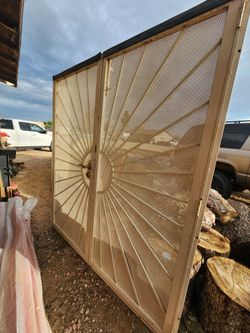 Double Steel Security Door