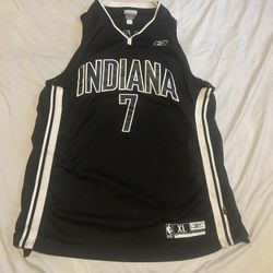 Jermaine O’Neal Indiana Pacers Reebok RARE Black Vintage Stitched Jersey (Men’s XL)