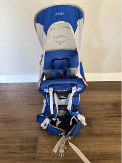 Osprey Poco Plus Child Carrier w/Sun Shade Hiking Backpack