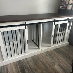 Double dog kennel 