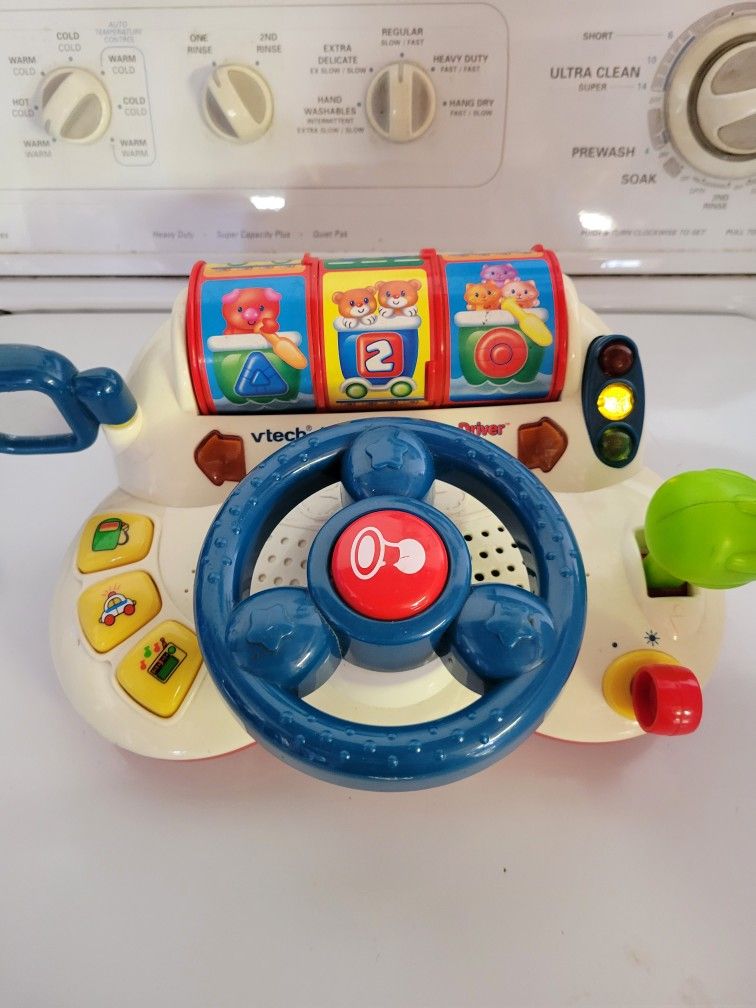 VTECH 2003 LEARN & DISCOVER DRIVER TOY EXC COND