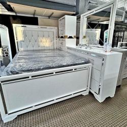 Bedroom Set Twin/full/queen/ling/cal King Same Day Delivery 
