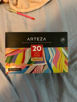 Arteza Craft Acrylic Colors 20-pack