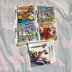 Nintendo DS Game Manuals 