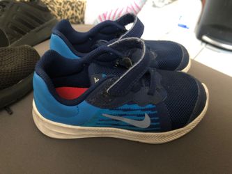 blue nike kids