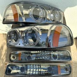 99-06 GMC SIERRA|00-06 GMC
YUKON/YUKON XL PROJECTOR LED
HEADLIGHTS/FAROS/LIGHTS/LUCES