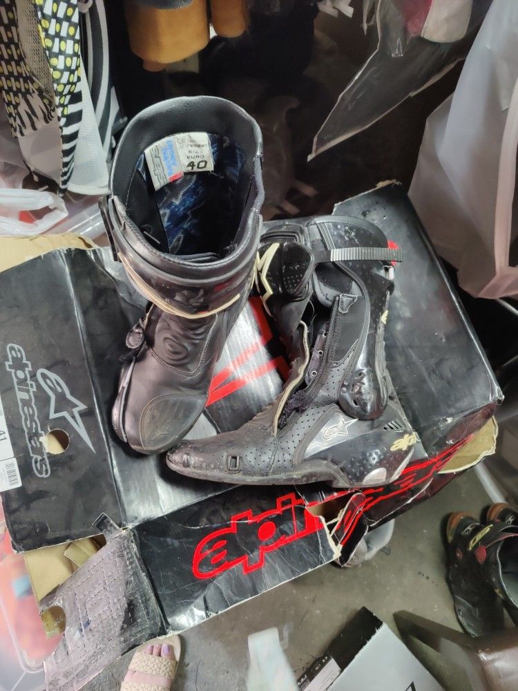 Eu40 Women's Motorcycle Racing Boot Smx5