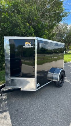 NEW 2026 5x8 SA ENCLOSED TRAILER