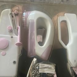 New Vintage SEW D’LiLE ESSENTIALS ,3 Piece Set Saw Machine,shears To Cut Materials ,lint Remover ,