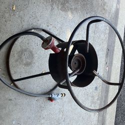 Outdoor propane burner stand