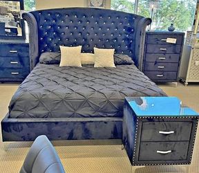 New 4pc Bedroom Set In Box Buy Now Pay Later $39 Down No Credit Needed 