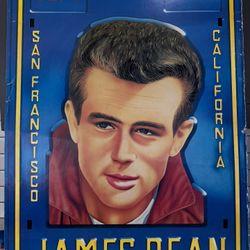Rare 1984 James Dean Large Poster Board 