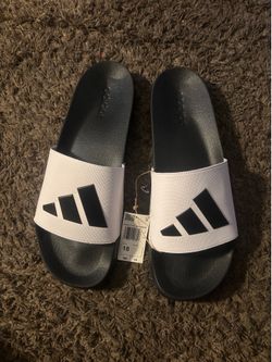 Size 18 adidas slides