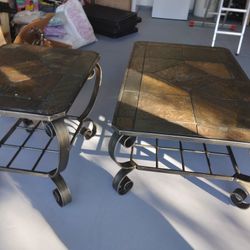 Coffee Table And Side Table