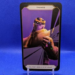 Official Thanos Oracle Card Marvel