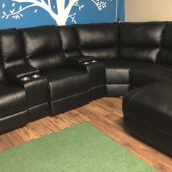 Black Set Couch 