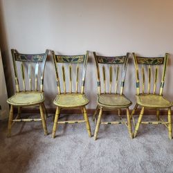Hitchcock Style Chairs 
